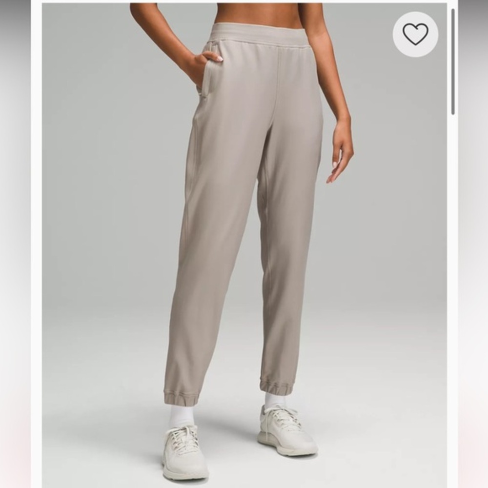 Lululemon Athletica Tan Track Pants Relaxed Fit